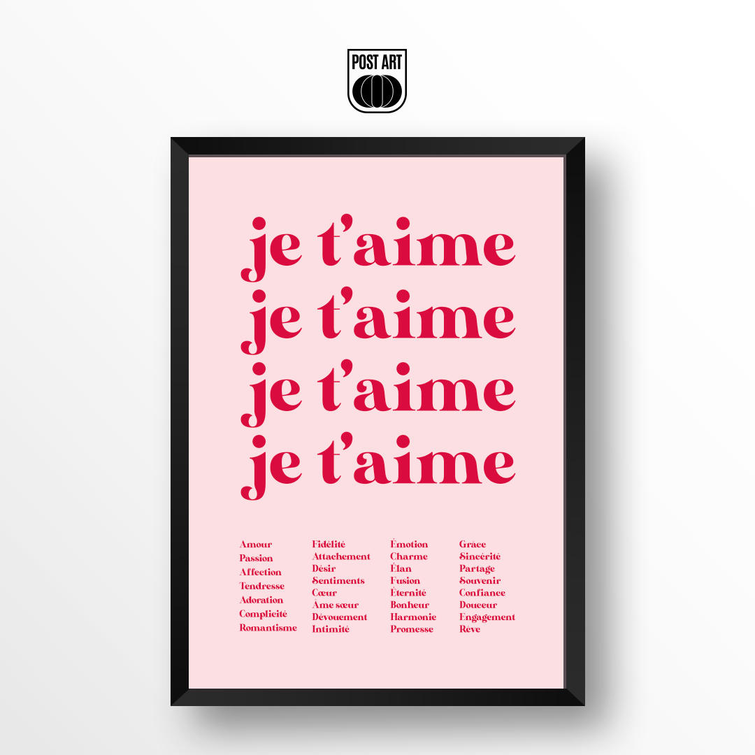JE T'AIME