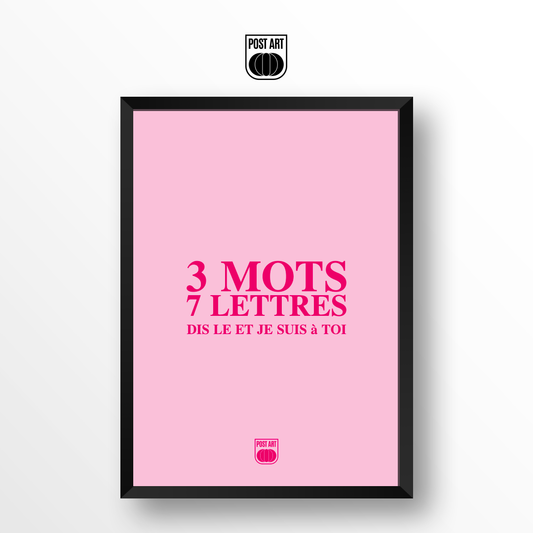 3 MOTS, 7 LETTRES